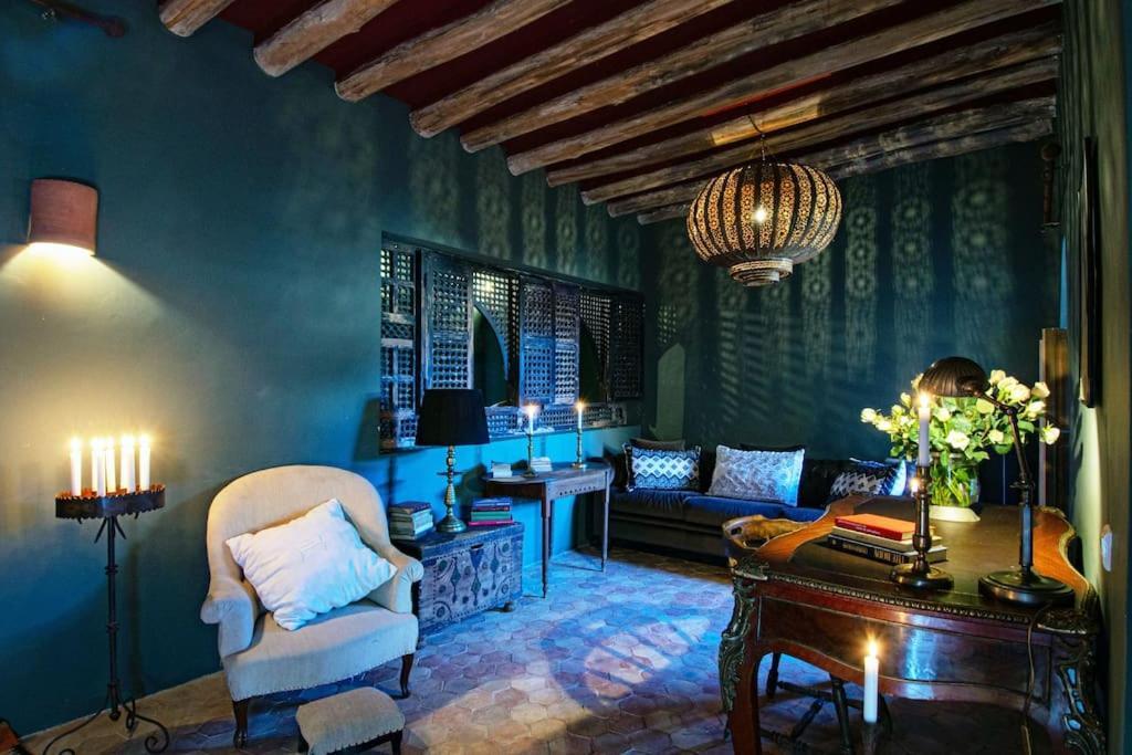 Aux Portes De Marrakech Villa Arts & Deco Avec Piscine Marrakesh Buitenkant foto